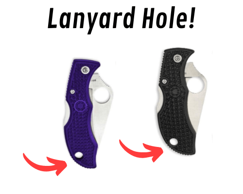 spyderco ladybug lanyard hole