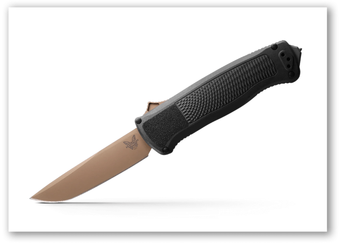 Benchmade Shootout D_A OTF Automatic Knife CF-Elite